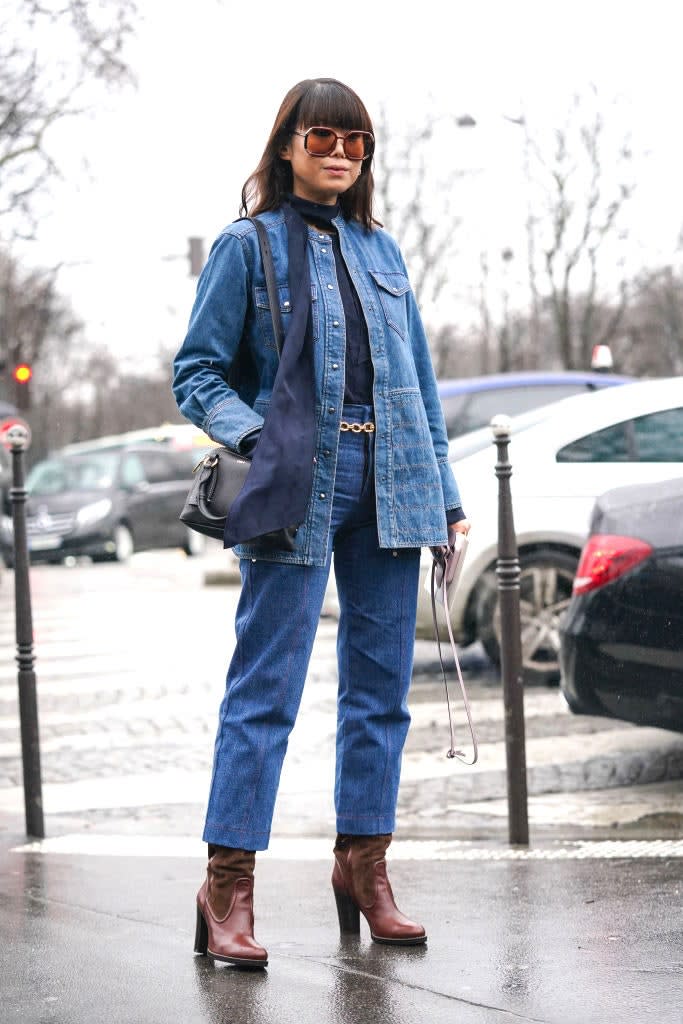 Denim-on-Denim Outfits Are Truly Easy to Pull Off