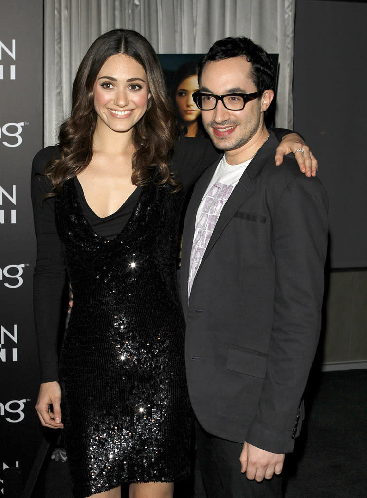 Dare LA Premiere 2009 Emmy Rossum David Brind