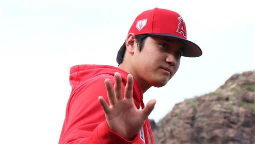 大谷翔平可望扛下天使隊開幕戰先發。（圖／翻攝自天使推特）