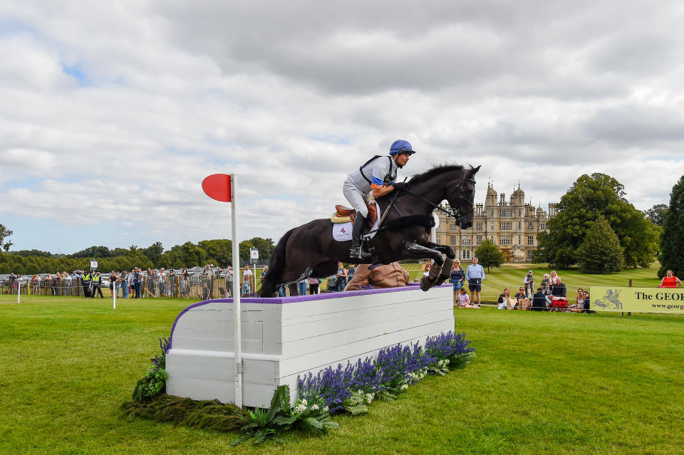 Francis Whittington riding DHI Purple Rain 