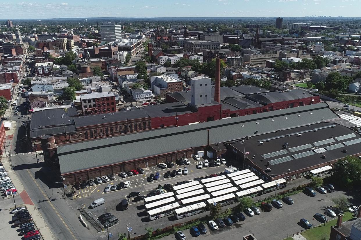 NJ Transit Market Street Bus Garage in Paterson, N.J.