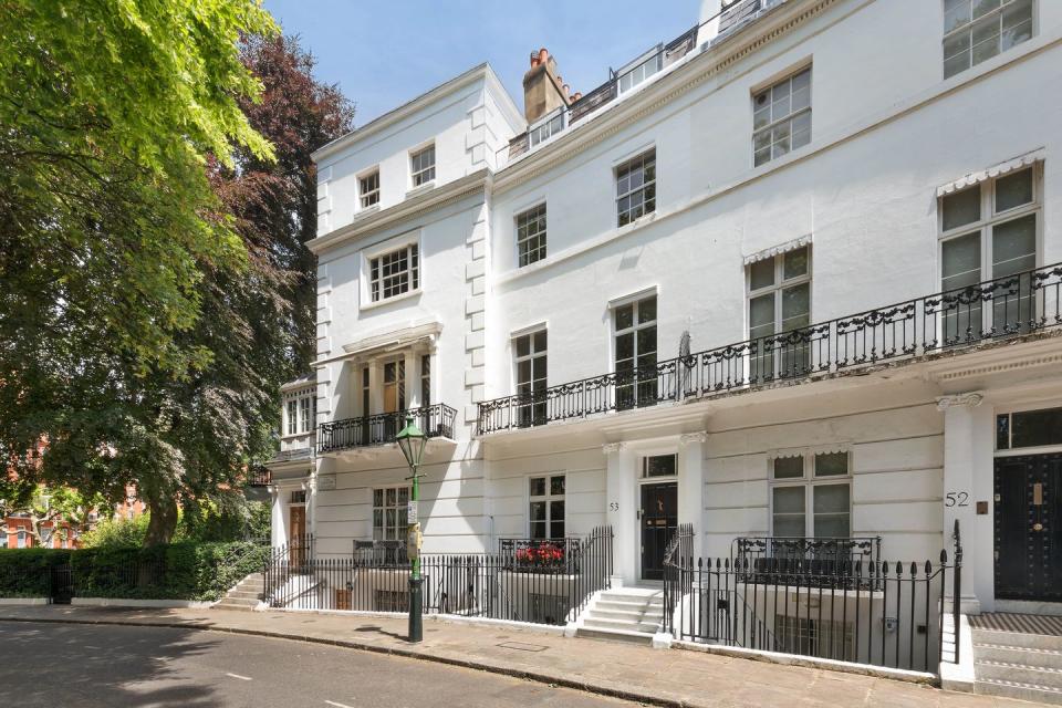 <p>This Grade II listed townhouse in London is quite the head-turner. Flooded with natural light, it has five <a href="https://www.housebeautiful.com/uk/decorate/bedroom/a34478276/luxury-bedroom/" rel="nofollow noopener" target="_blank" data-ylk="slk:bedrooms;elm:context_link;itc:0;sec:content-canvas" class="link ">bedrooms</a>, three bathrooms, three reception rooms, a traditional drawing room and stellar views across the city. It might be on the market for a whopping £11 million, but it's one of the finest homes in the area. </p><p><a href="https://www.knightfrank.co.uk/properties/residential/for-sale/egerton-crescent-london-sw3/sla012040322" rel="nofollow noopener" target="_blank" data-ylk="slk:This property is currently on the market for £11,950,000 via Knight Frank;elm:context_link;itc:0;sec:content-canvas" class="link ">This property is currently on the market for £11,950,000 via Knight Frank</a>. </p>