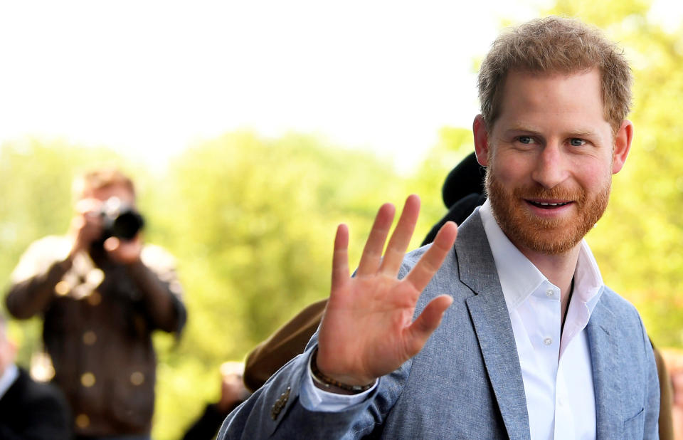 The Duke of Sussex at Oxford Children's Hospital [Photo: PA]