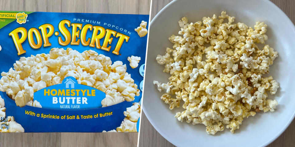Pop Secret Homestyle Butter Premium Popcorn (Courtesy Joey Skladany)
