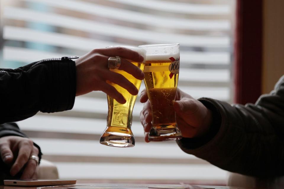 Representative image: Researchers conducted a field-based study of heavy drinking young adults to determine the accuracy and acceptability of a new sensor (AFP via Getty)