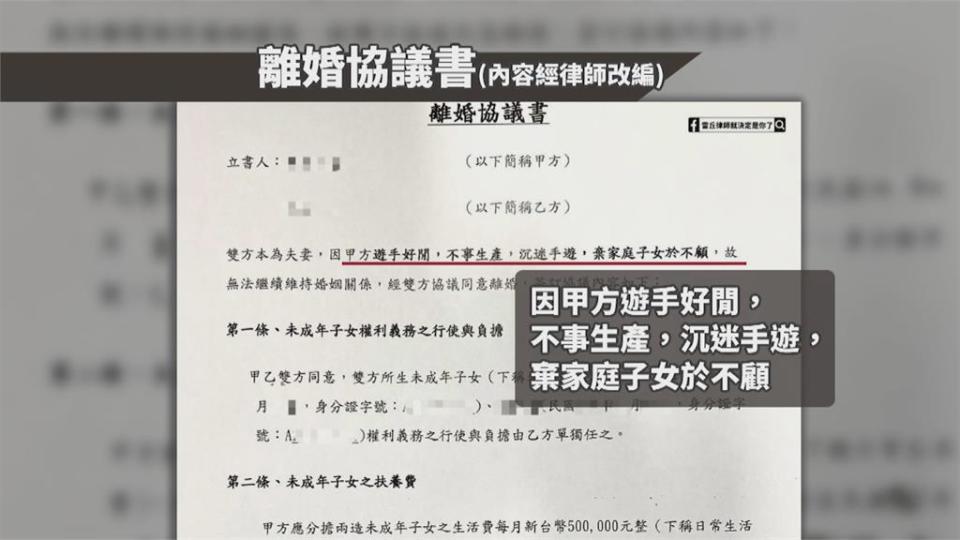 超狂離婚協議書！北市東區18筆房產歸前妻