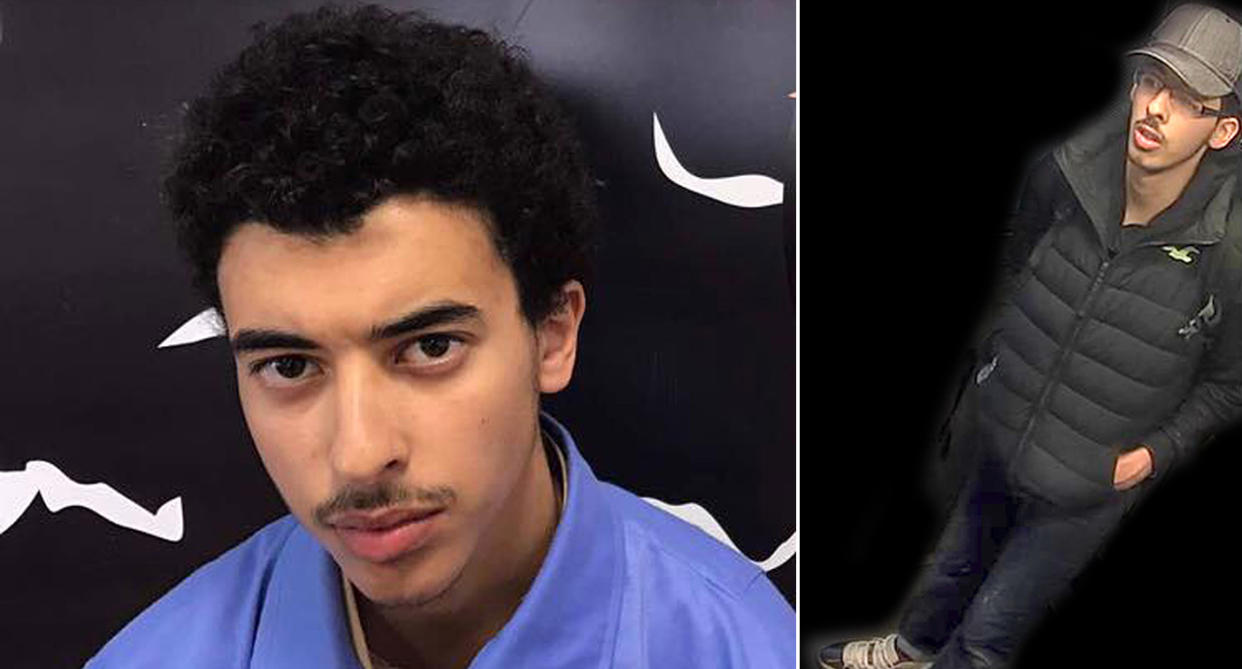 Hashem Abedi (left) is set to deny helping his brother, Manchester bomber Salman Abedi (right) (Pictures: PA)