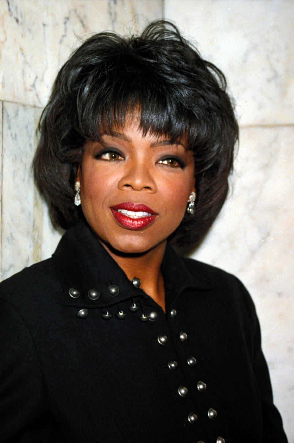 Oprah Winfrey attends The Lloyds Bank BAFTA Awards on April 9, 1994 in London, England