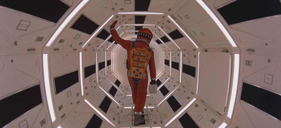 《2001太空漫遊》探討人類潛在能力與未來。（華納兄弟提供）