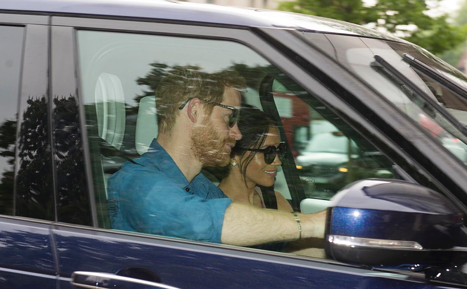 Prince Harry and Meghan Markle were photographed for the first time since the royal wedding on May 19th.