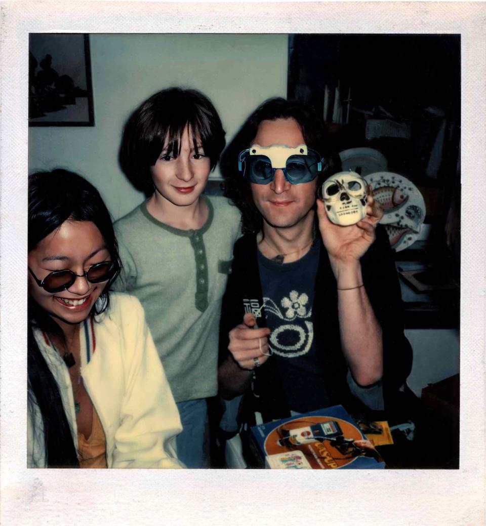 May Pang May Pang, Julian Lennon and John Lennon