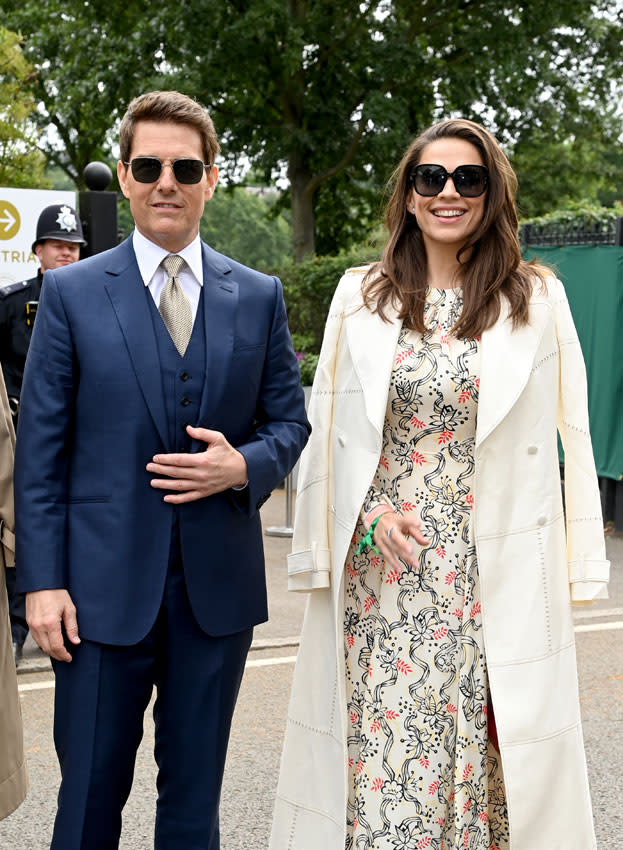 Tom Cruise y Hayley Atwell