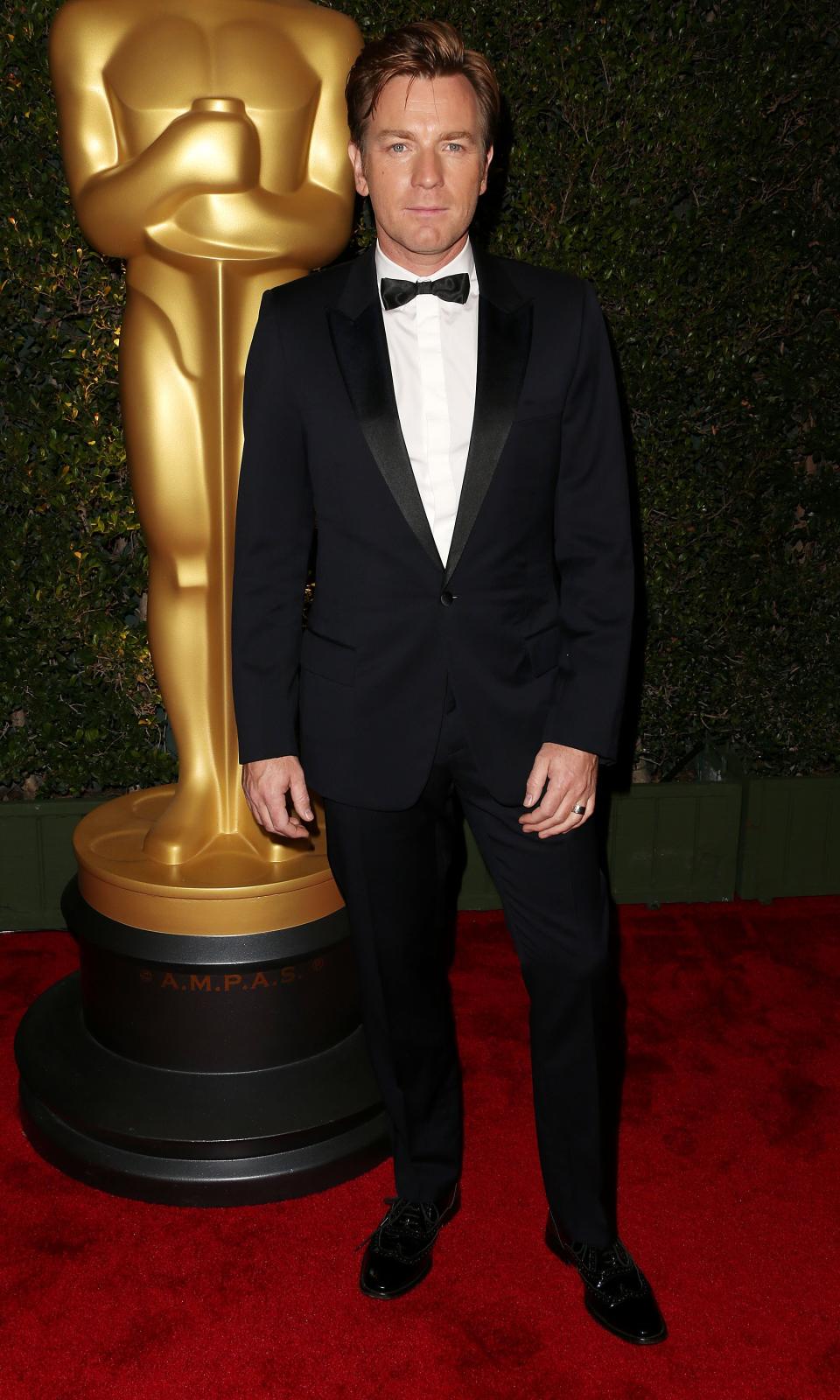 HOLLYWOOD, CA - DECEMBER 01: Actor Ewan McGregor attends the Academy Of Motion Picture Arts And Sciences' 4th Annual Governors Awards at Hollywood and Highland on December 1, 2012 in Hollywood, California. (Photo by Frederick M. Brown/Getty Images)