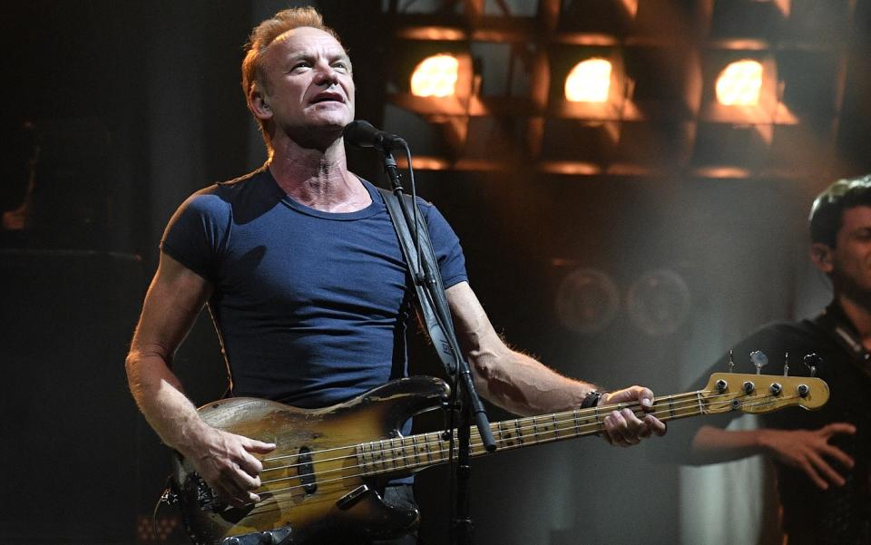 Sting is said to have told one fan to ‘f*** off’. Copyright: [Rex]