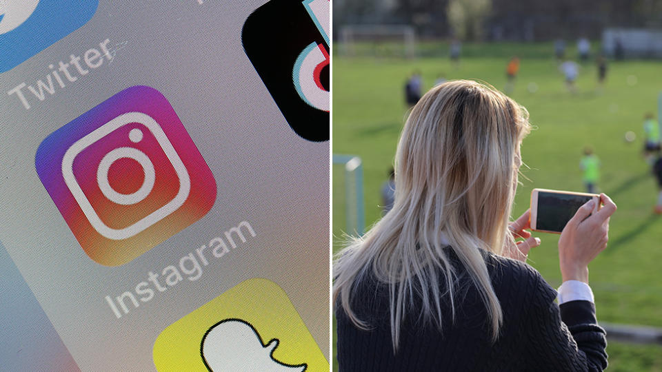 A woman found photos of her child on a private Instagram which had thousands of photos of kids playing sport. Source: Getty Images.