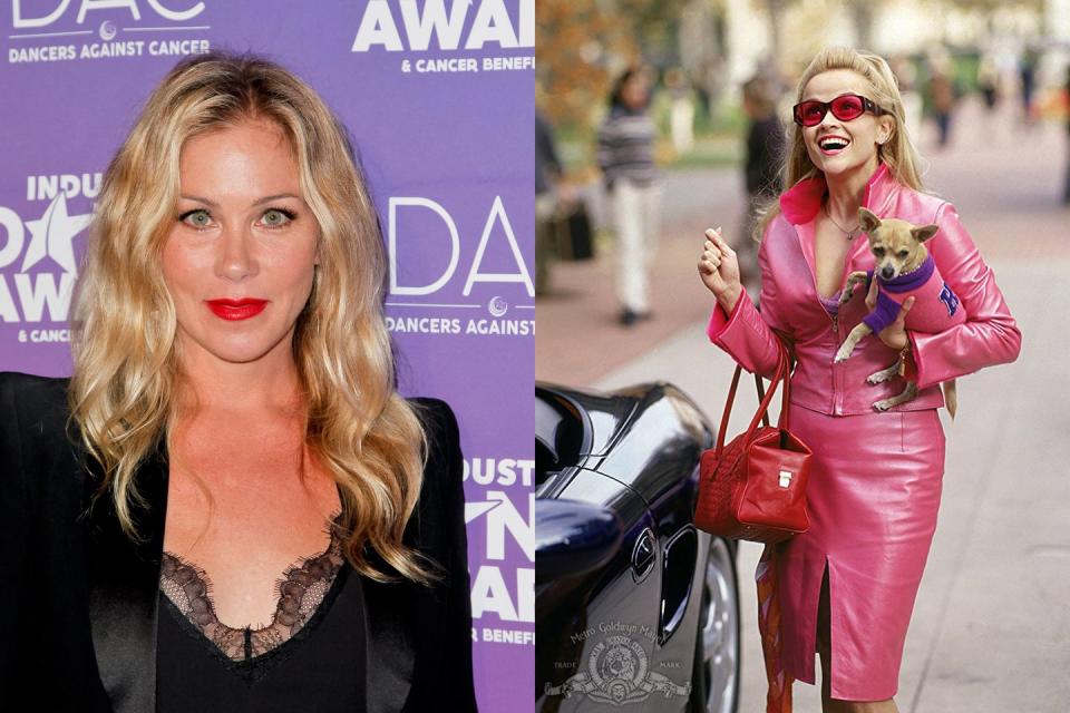 Christina Applegate – Elle Woods (Reese Witherspoon) in <i>Legally Blonde</i>