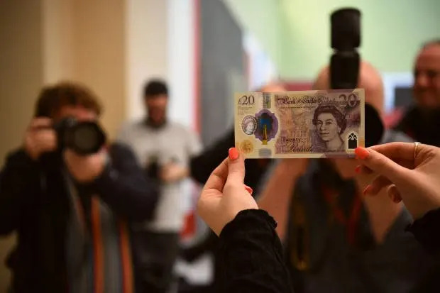 Bournemouth Echo: The polymer £20 note. Credit: PA