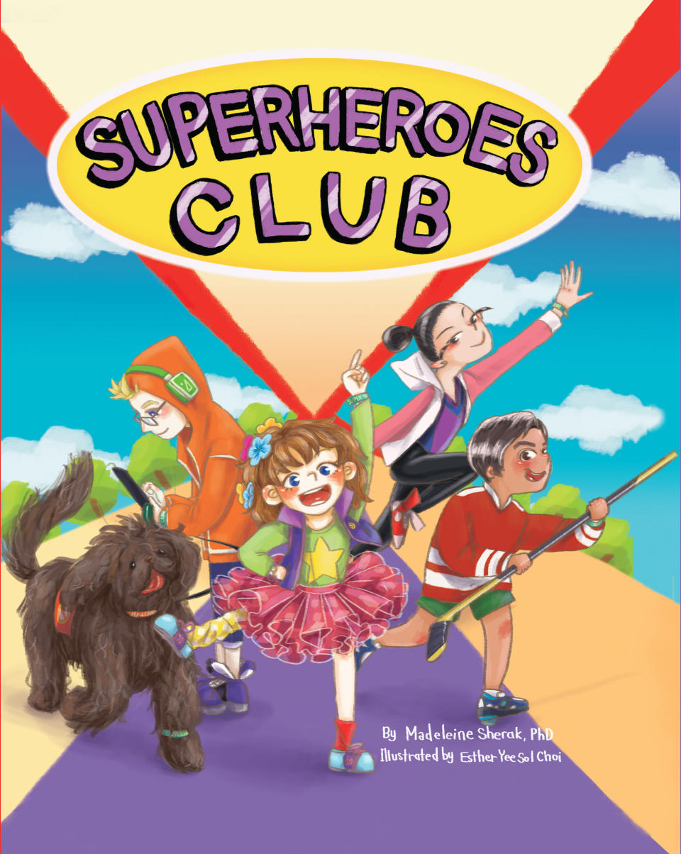 The heroes of this story strive to find different awesome ways to help others and show that kindness may be the best superpower. <i>(Available <a href="https://www.amazon.com/Superheroes-Club-Madeleine-Sherak-PhD/dp/0997785802" target="_blank" rel="noopener noreferrer">here</a>)</i>