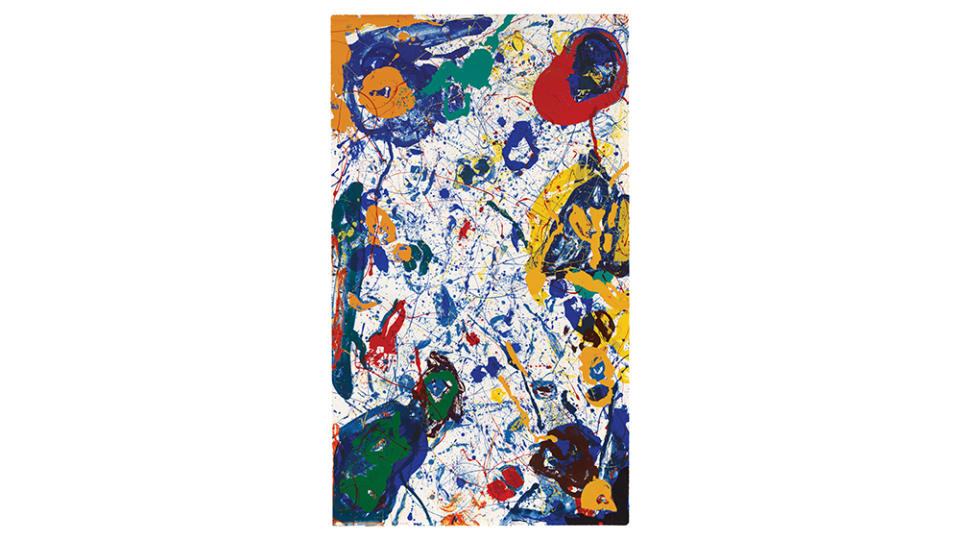 Sam Francis, Gemini G.E.L., LLC, Meteorite, 1986, screenprint