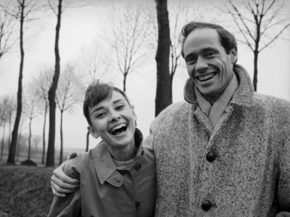 audrey hepburn laughing at you