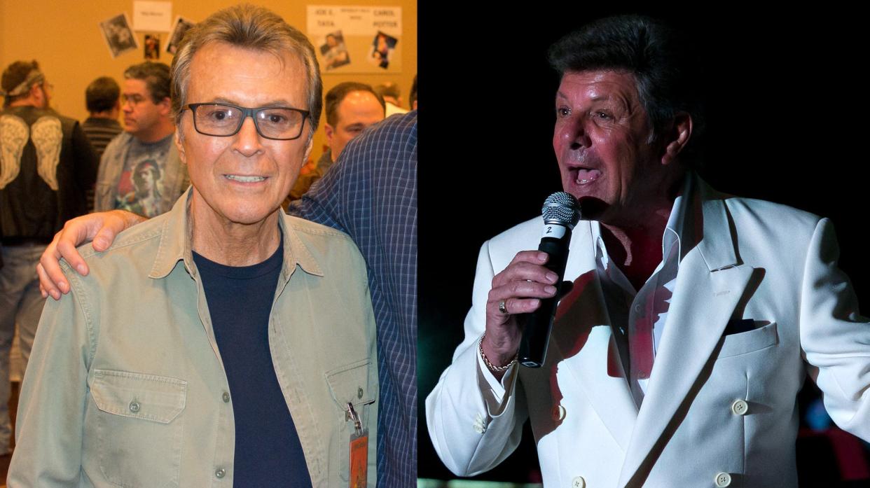 James Darren and Frankie Avalon will appear as part of "An Intimate Evening" at Oscar's Palm Springs on March 18, 2022.