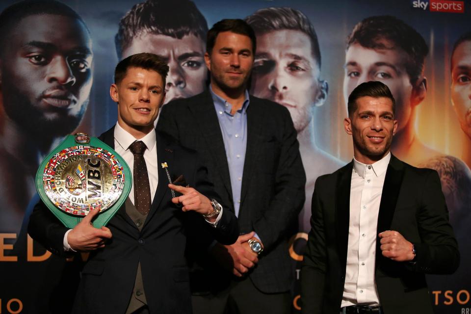 Edwards parted company with Hearn. (Getty Images)