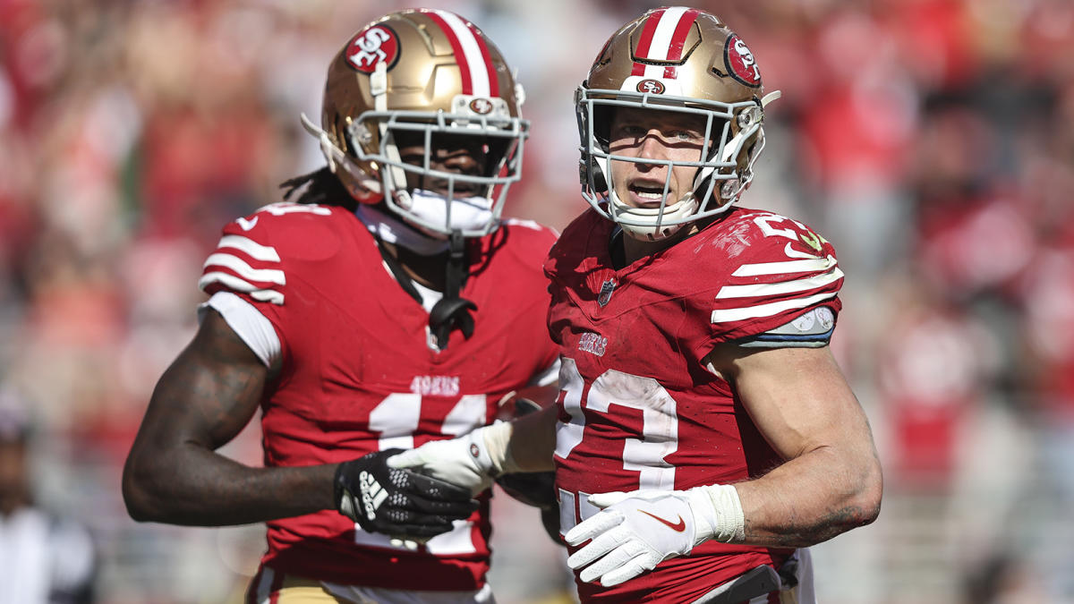 Aiyuk, McCaffrey return to 49ers practice on Tuesday