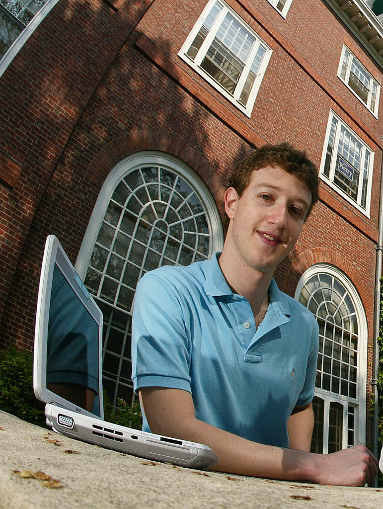 Young Mark Zuckerberg