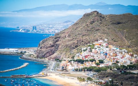 San Andreas village next to Playa de Las Teresitas, Tenerife - Credit: iStock