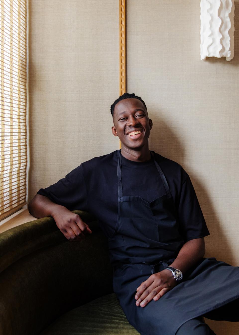 Chef Mory Sacko off the clock and out of the kitchen at his restaurant, MoSuke.