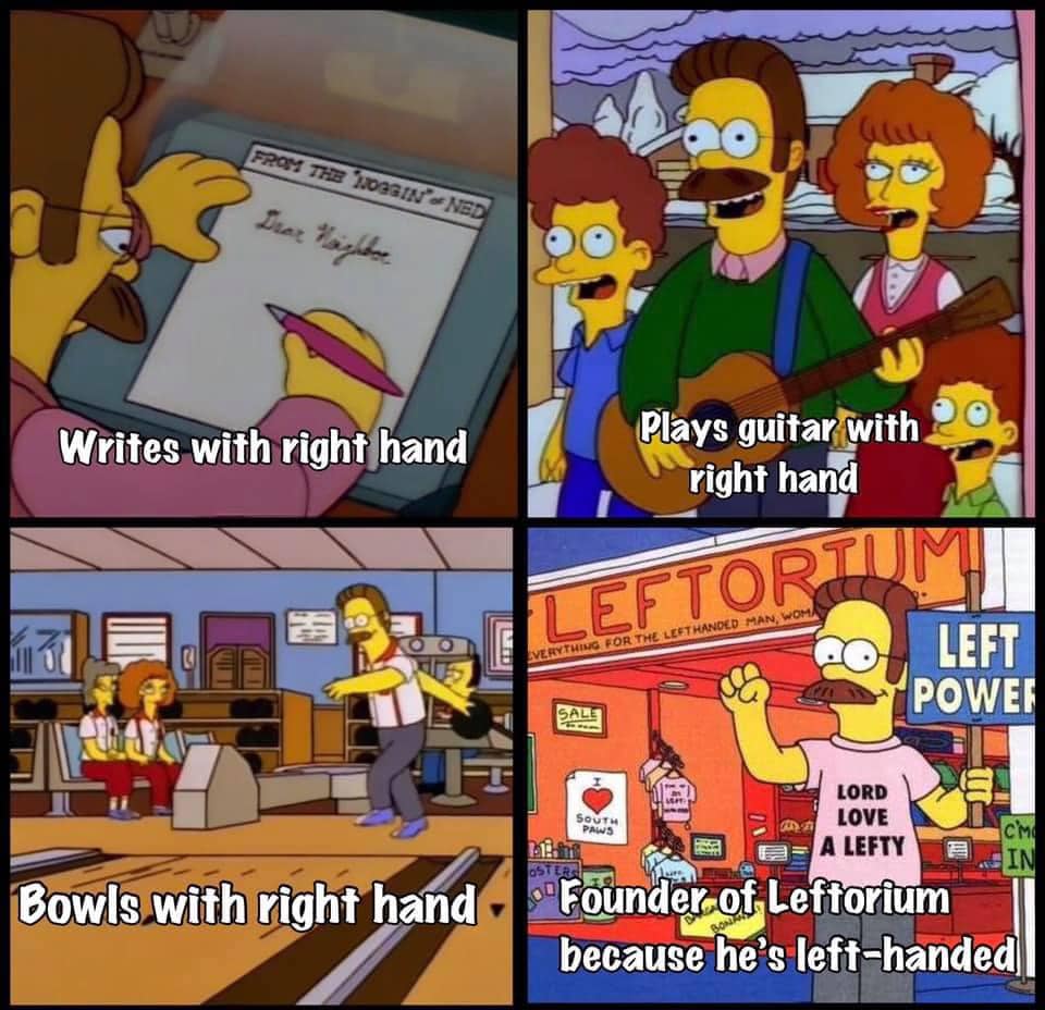 If we can't trust Flanders, who can we trust? Credit: Gracie Films/20th Television