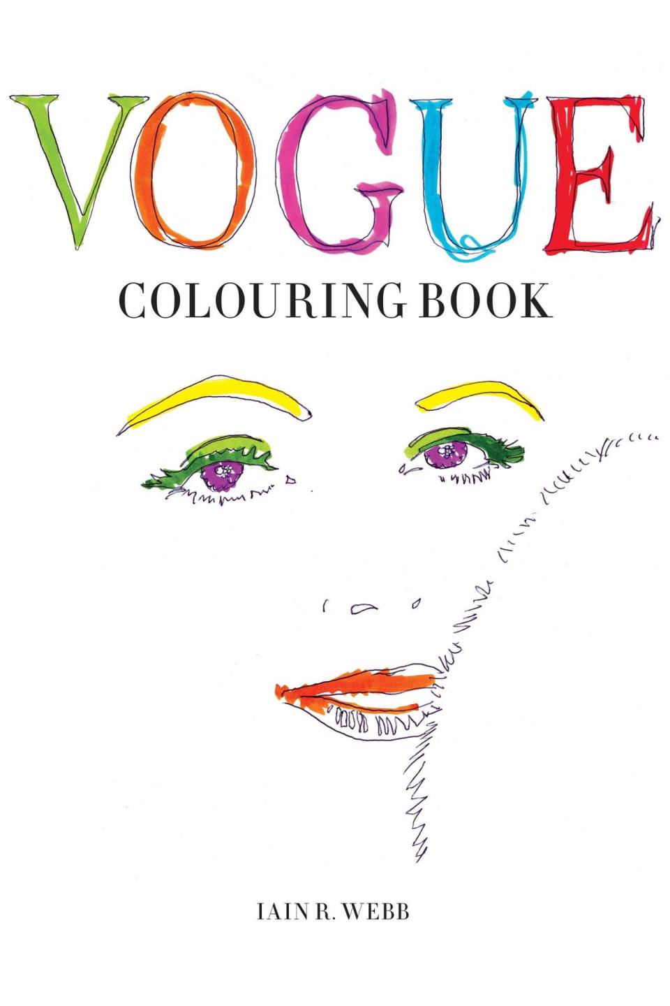 The Vogue Colouring Book: The unofficial fashion bible’s colouring book features drawings inspired by the pages of the magazine in the ‘50s. Use your markers to reimagine the colours of ball gowns and cocktail dresses from major designers like Christian Dior, Balenciaga, Givenchy and Chanel. 