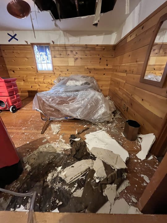 Timberline Lodge reopened on Apr. 21, 2024 after fire damaged the attic just days before. (Courtesy: U.S. Forest Service)