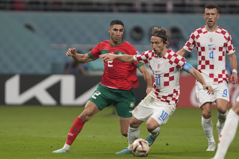 La magia de Modric en acción ante Marruecos; ¿habrá sido su despedida de los mundiales?