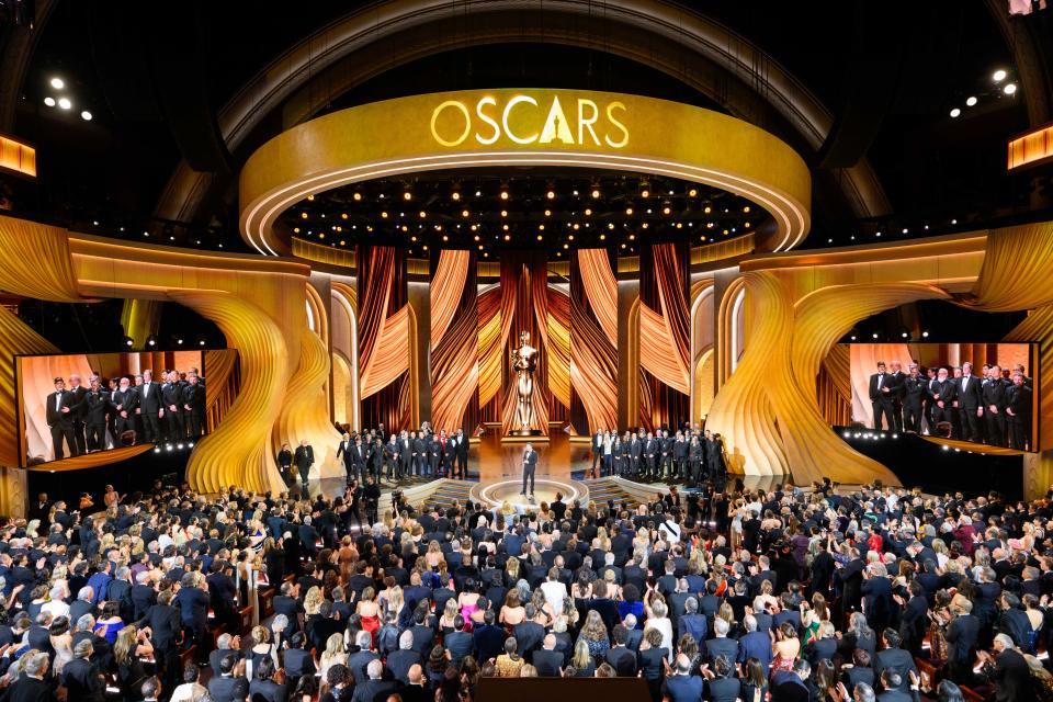 At the 96th Oscars in the Dolby Theatre<cite>Richard Harbaugh / Phil McCarten</cite>