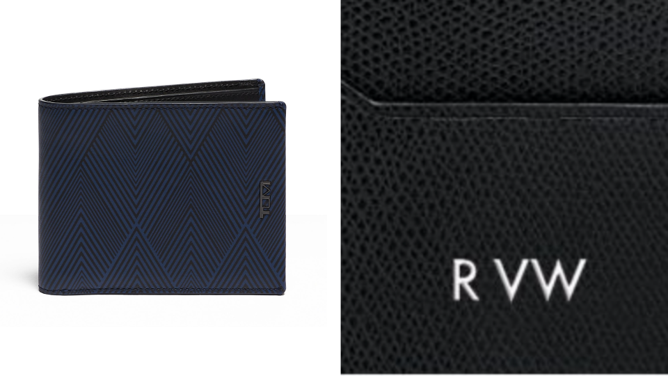 Best personalized gifts: Tumi Nassau Global Double Billfold