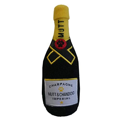 Champagne Plush Dog Toy