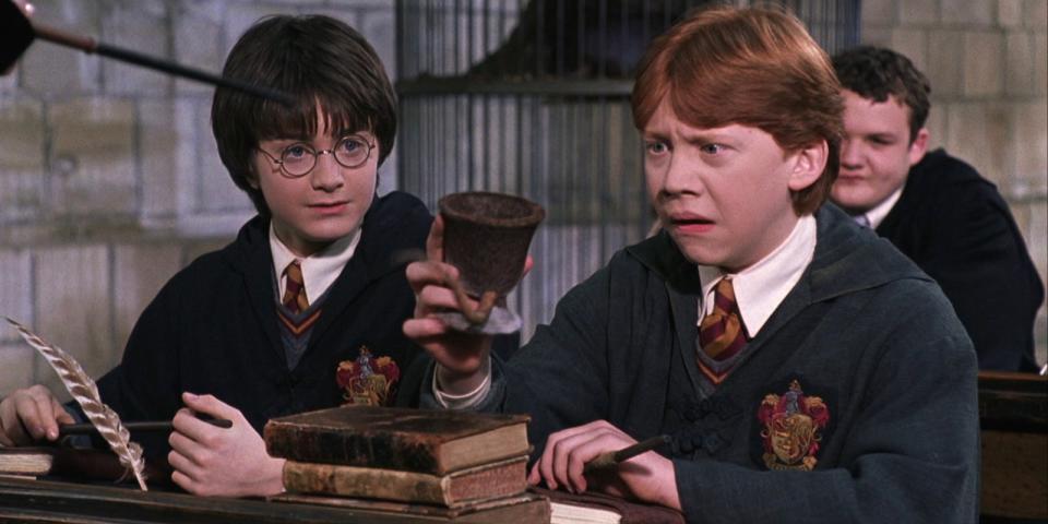 Harry Potter Ron Weasley hogwarts Warner Bros.