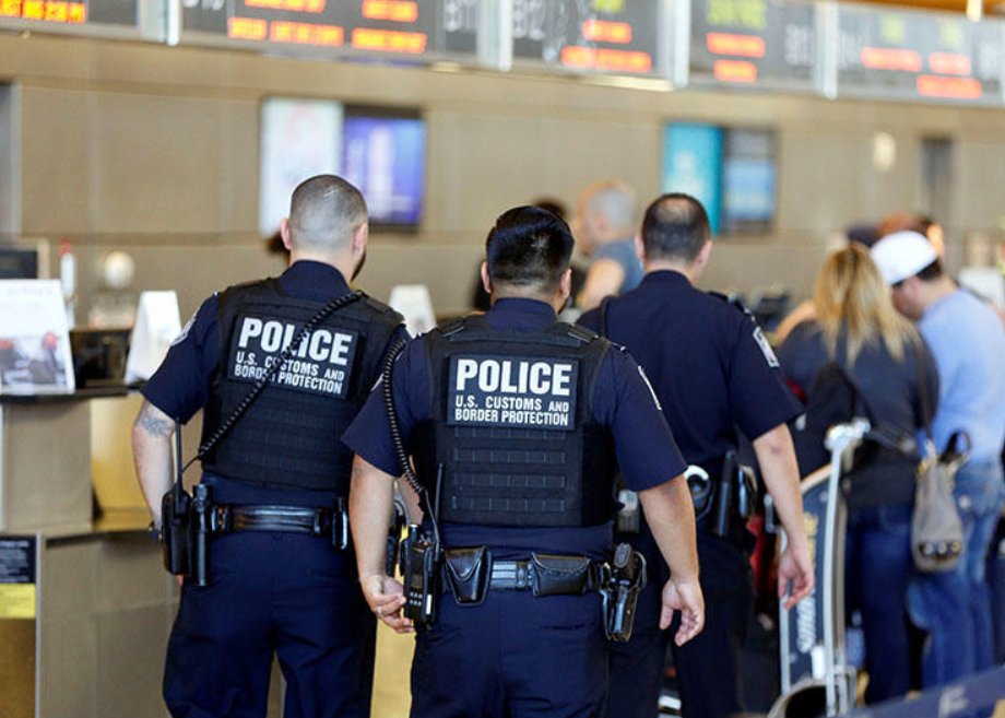 policía Estados Unidos frontera CBP