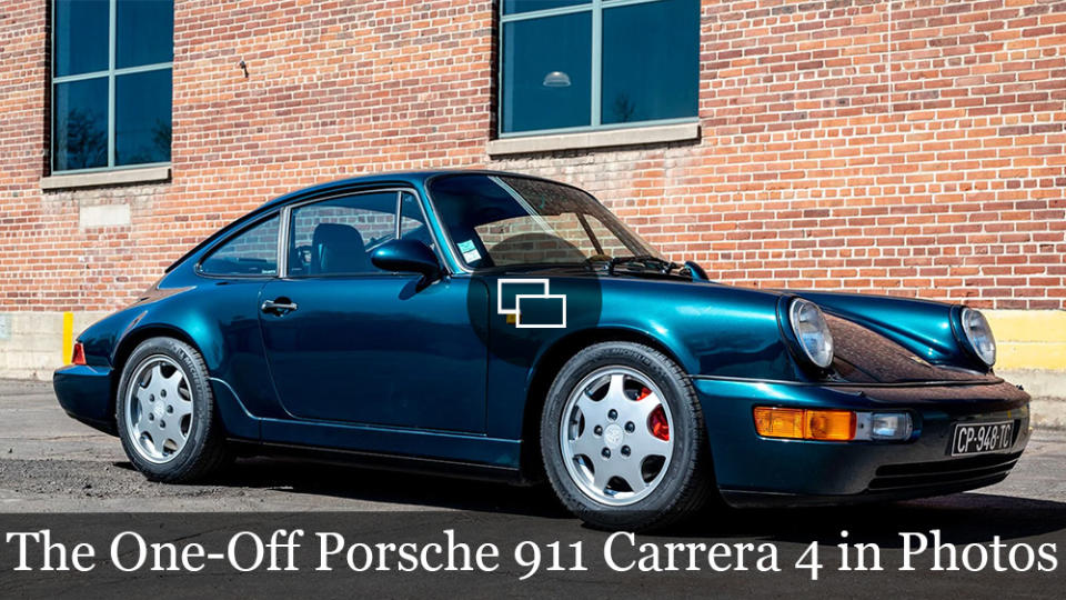 The One-Off Porsche 911 Carrera 4 in Photos