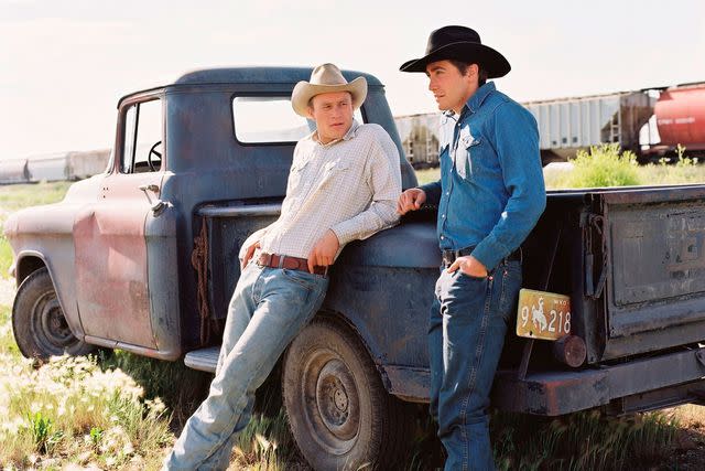 Kimberly French/Focus Features Heath Ledger and Jake Gyllenhaal in 'Brokeback Mountain.'