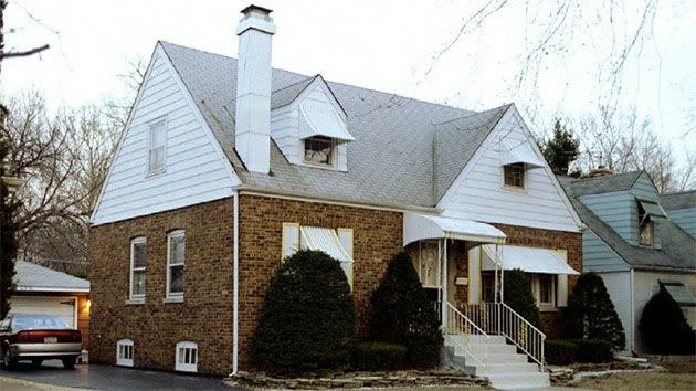 This home in the Chicago suburb of Evergreen Park, Ill., photographed on April 3, 1996, is believed to be Kaczynski's boyhood residence. Photo: Sue Ogrocki/Reuters