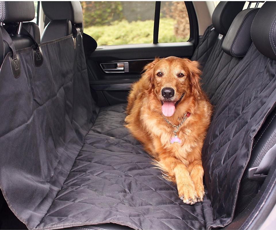 BarksBar Luxury Waterproof Car Seat Cover (Photo: Chewy)