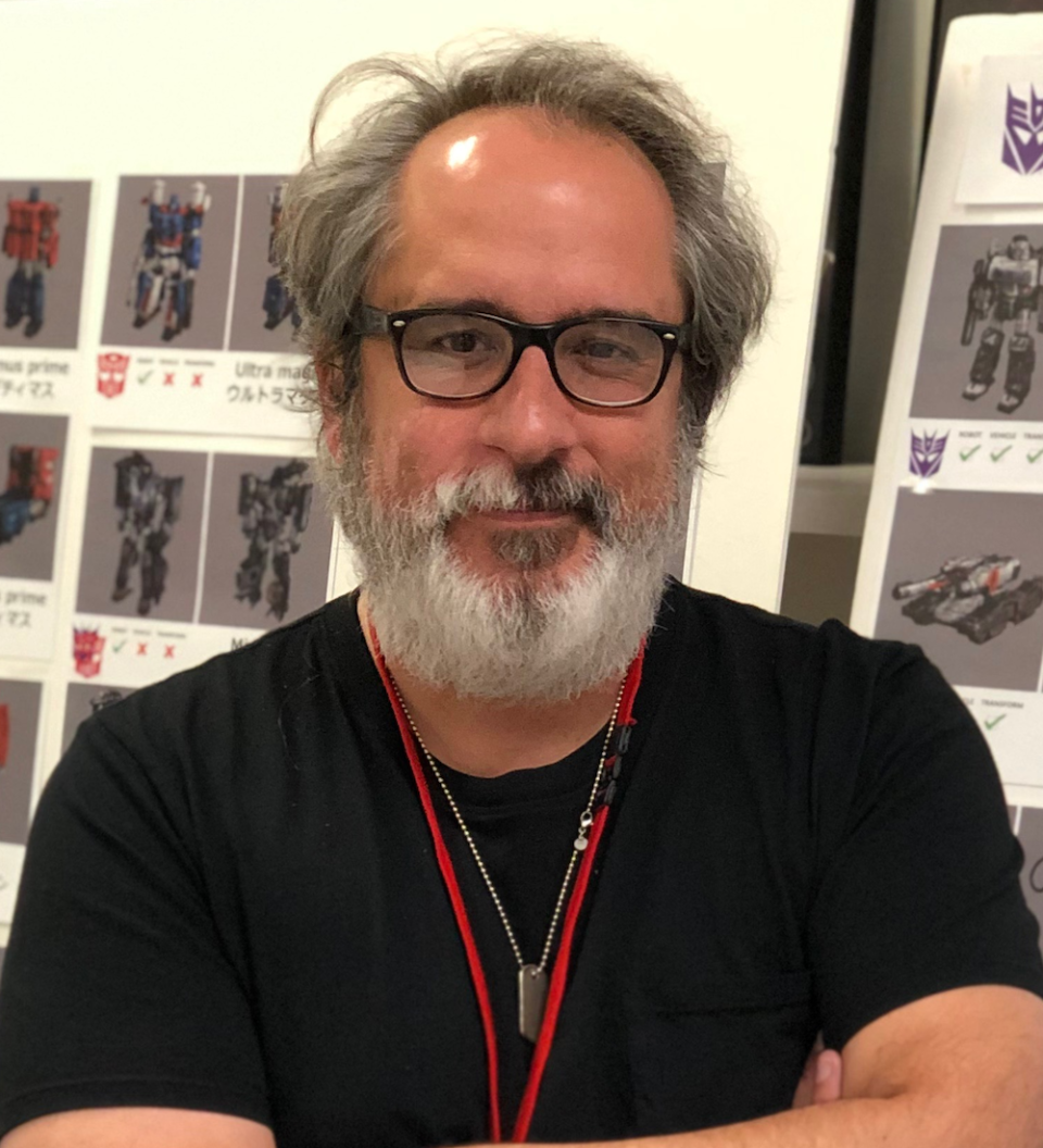 F. J. DeSanto, executive producer of Transformers: War for Cybertron Trilogy. (PHOTO: Netflix)  