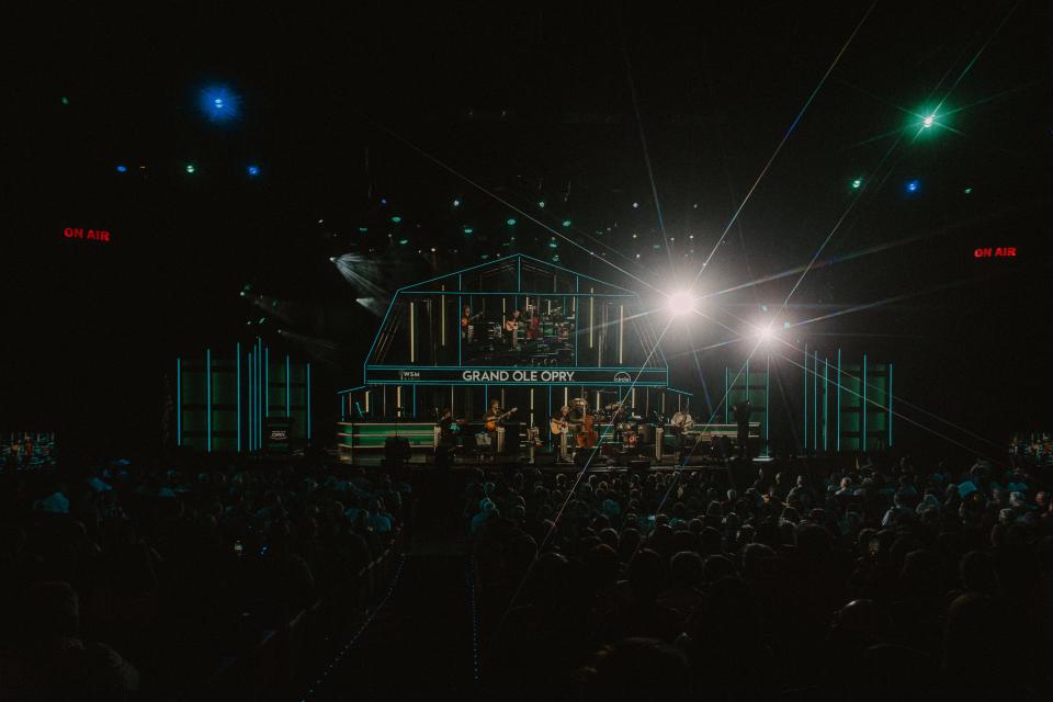 Franklin rock band Colony House performs at the Grand Ole Opry on May 9, 2023.