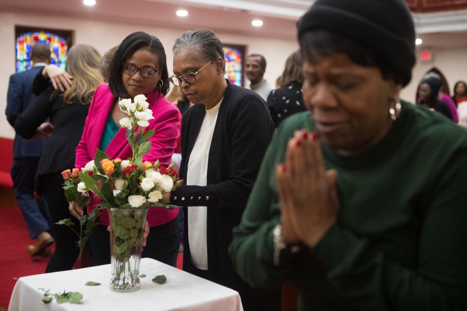 Prayers are being made at Bethel AME Church in Wilmington. Bethel is mentioned in the Bible and the name means "house of God."