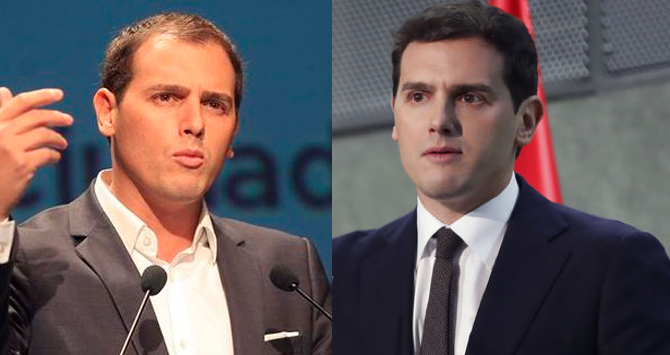 Albert Rivera ahora luce más pelo (GTres).