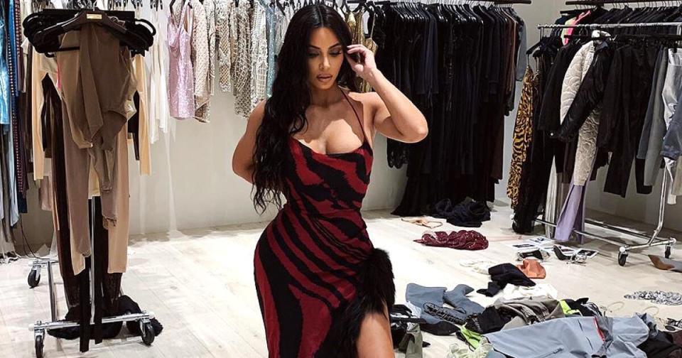 All the Behind-the-Scenes Photos Kim Kardashian Has Shared from Her Fashion Fittings