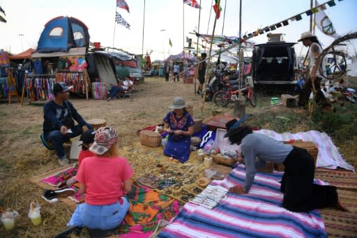 The festival is a first for the sleepy town located about five hours northeast of Bangkok