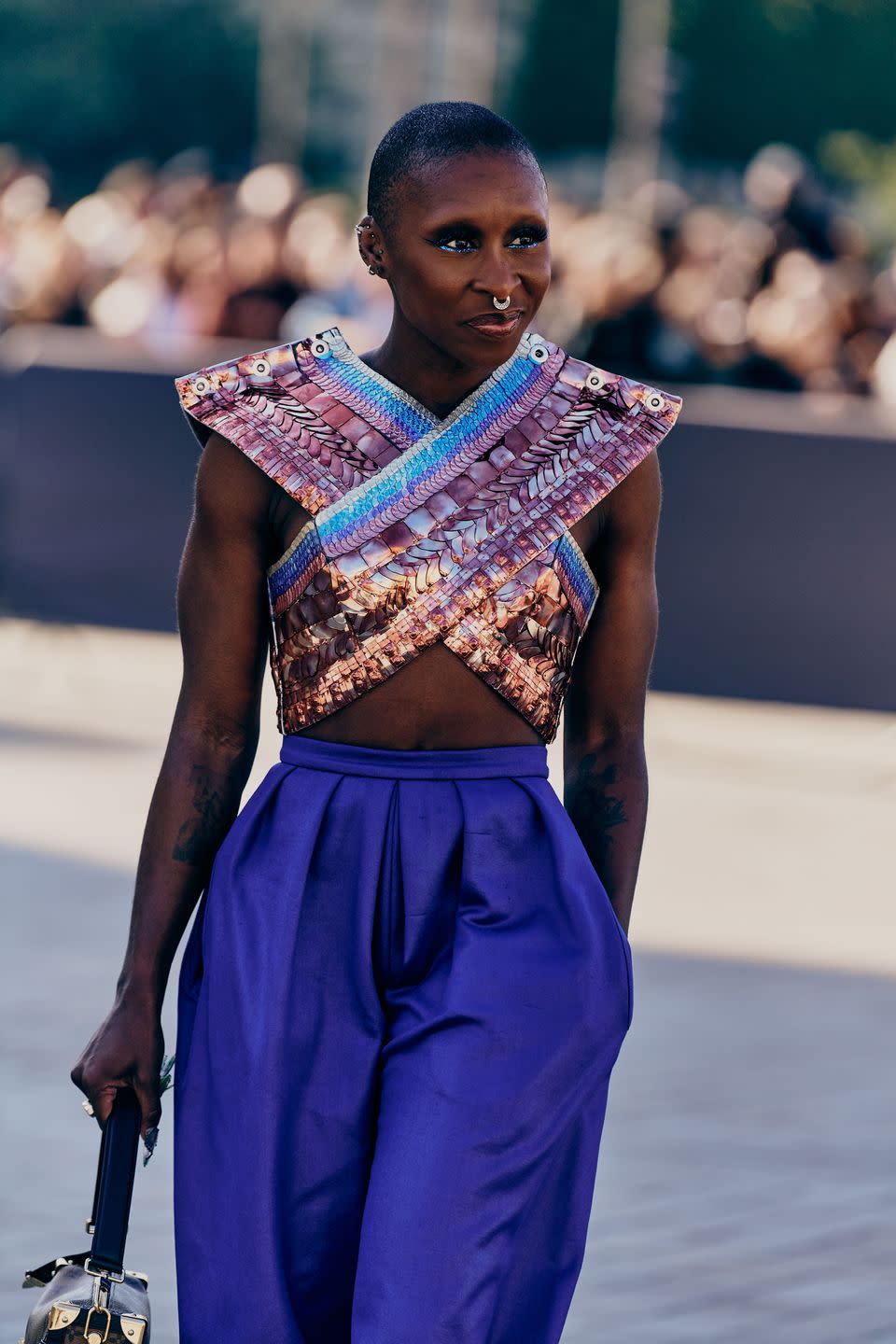 Doja, Naomi, Janet, Oh My! The Final Day of Paris Fashion Week Street Style